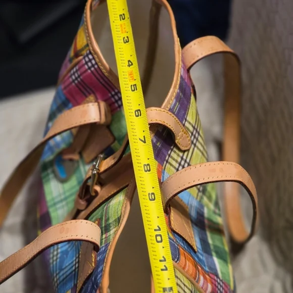 Dooney & Bourke Pinic Ants Collection Plaid Tote - Picture 2 of 10